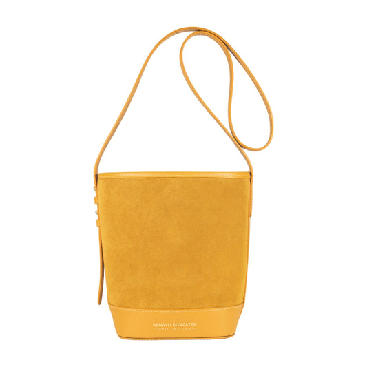 RB1031F  | Borsa Donna a Secchiello BRENDA in Vera Pelle Made in Italy