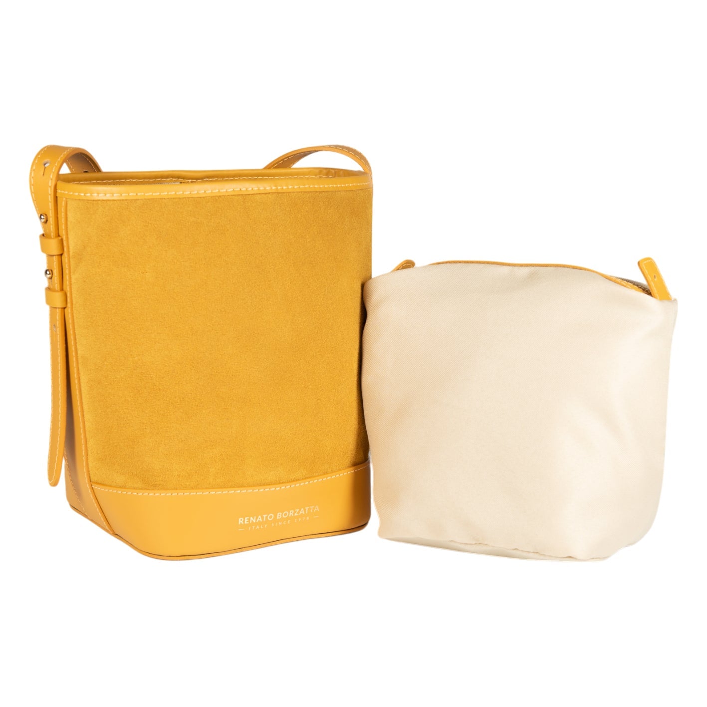 RB1031F  | Borsa Donna a Secchiello BRENDA in Vera Pelle Made in Italy